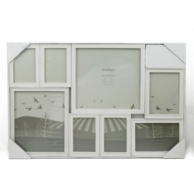 White Photo Frames - 8 Pack Gallery