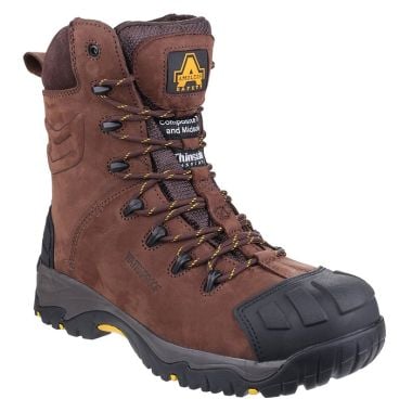 Amblers Men's AS995 Pillar Safety Boots – Brown
