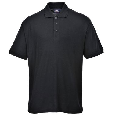 Portwest Naples Polo Shirt – Black 