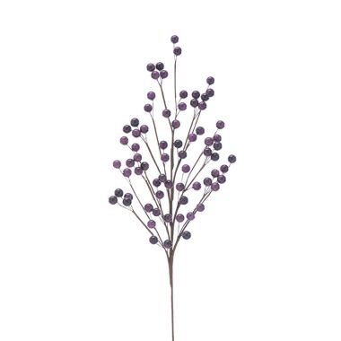 Festive Berry Spray, 56cm – Purple