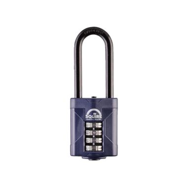 Squire CP50/2.5 Long Shackle Combination Padlock - 50mm