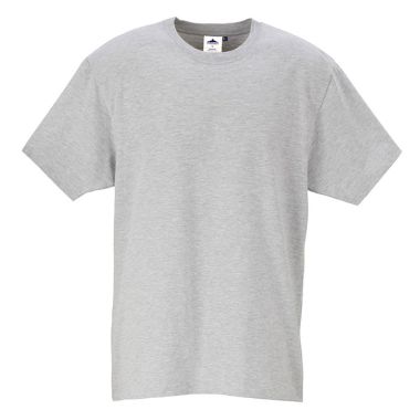 Portwest Turin Premium T-Shirt – Heather Grey 