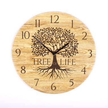 Small Tree Of Life Clock - 30cm