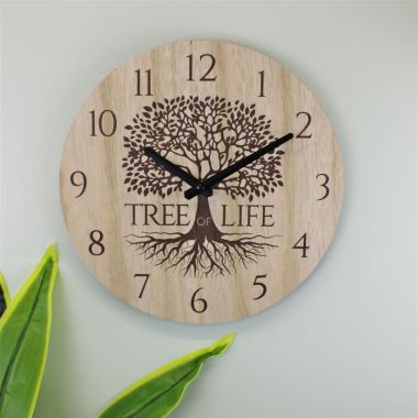 Small Tree Of Life Clock - 30cm