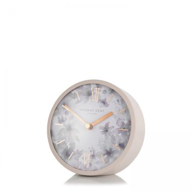 Thomas Kent Mini Crofter Mantel Clock, Dusty Pink - 5in