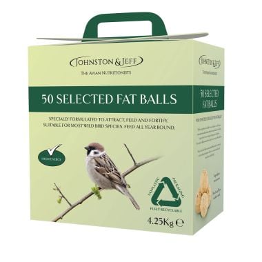 Johnston & Jeff 50 Selected Fat Balls – 4.25kg Eco Pack