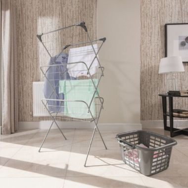 Addis Three-tier Airer with Hooks – 16m
