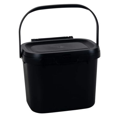 Addis Kitchen Compost Caddy, 4.5 Litre – Black
