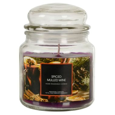 Baltus Candles Home Fragrance Scented Candle Jar, Spiced Mulled Wine - 400g