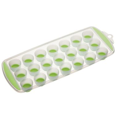 KitchenCraft Pop-Out Ice Cube Tray - Green