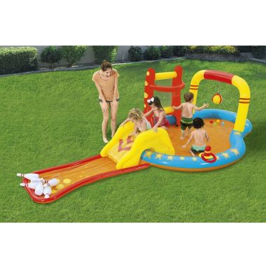 Bestway Lil' Champ Inflatable Play Centre - 435cm x 213cm x 117cm