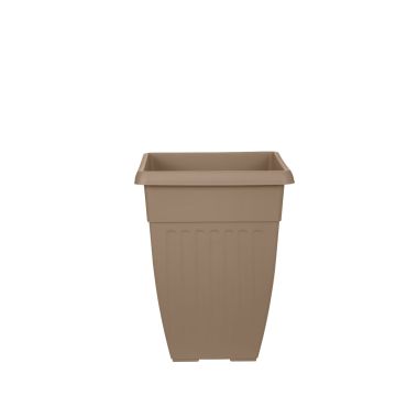 Whitefurze Athens Tall Planter, 55cm - Taupe
