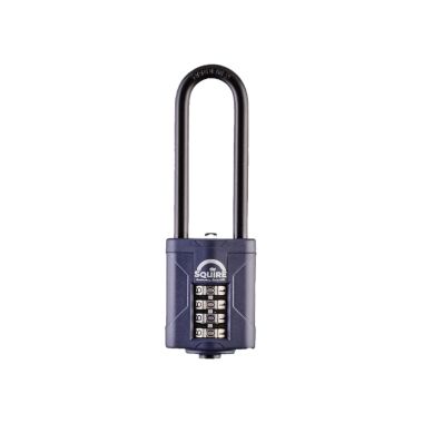 Squire CP40/2.5 Long Shackle Combination Padlock - 40mm