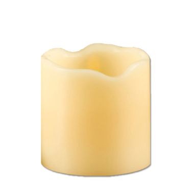 Flickering Flameless LED Candle, Cream – 5cm