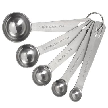 Tala Stainless Steel Measuring Spoons – Set of 5