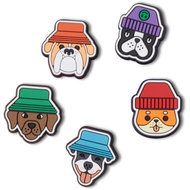 Crocs Jibbitz Charm Pack - Dogs in Hats