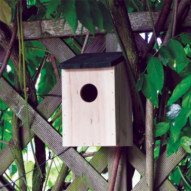 Nature's Market Wooden Wild Bird Nesting Box
