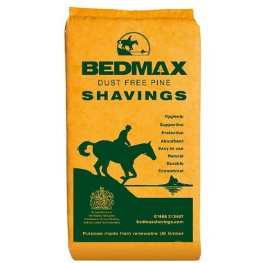 Bedmax Horse Bedding Dust Free Pine Shavings - 18kg