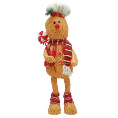 Standing Gingerbread Man Figure - 68cm