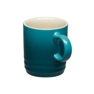 Le Creuset Stoneware Espresso Mug, 100ml - Deep Teal