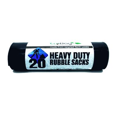 EcoBag Heavy Duty Rubble Sacks - 20 Roll