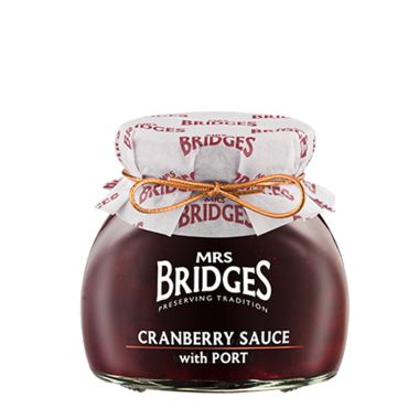 Mrs Bridges Cranberry Sauce with Port - 113g