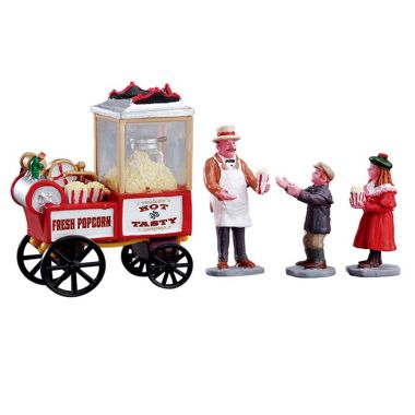 Lemax Christmas Figurine - Popcorn Seller 