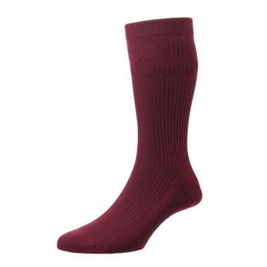 HJ Hall Thermal Softop® Socks – Burgundy
