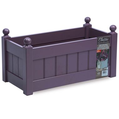 AFK Classic Wooden Trough, Lavender - 26in