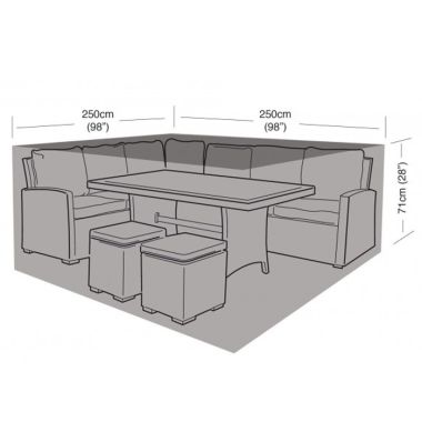 Garland Square Casual Dining Set Cover - Small