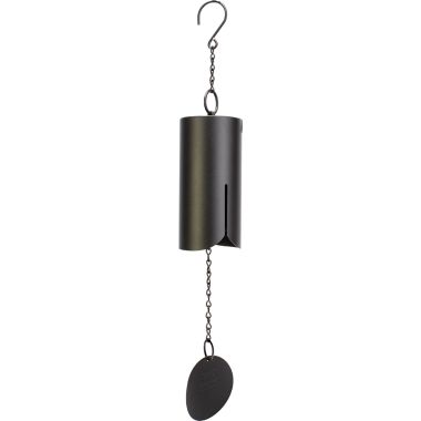 Panacea Cylinder Bell Decoration - Black, 76cm