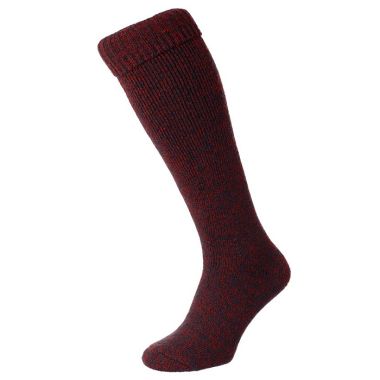 HJ Hall Wellington Boot Sock - Red