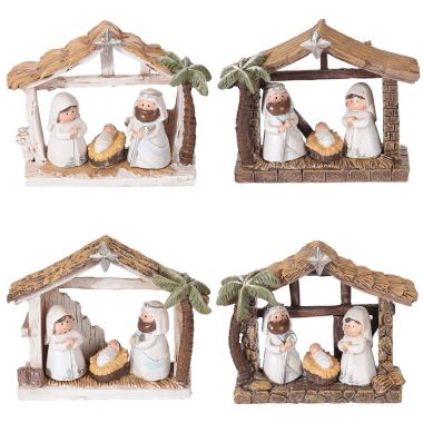 Small Nativity Scene - Assorted