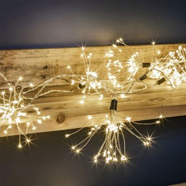 NOMA 10 Medium Firework String Lights, Warm White - 4.9m