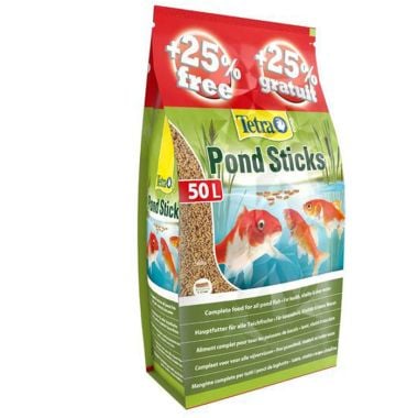 Tetra Pond Sticks - 40 Litres + 25% Free