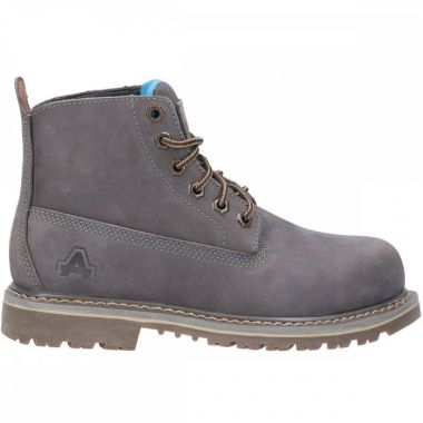 Amblers Women's AS105 Safety Mimi Boots - Grey