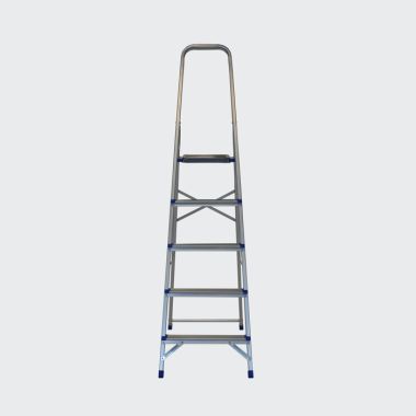 Five Tread Aluminium Step Ladder