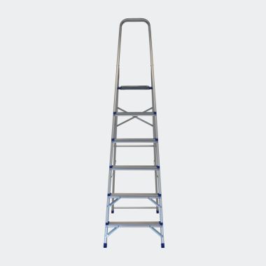 Six Tread Aluminium Step Ladder