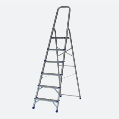 Six Tread Aluminium Step Ladder