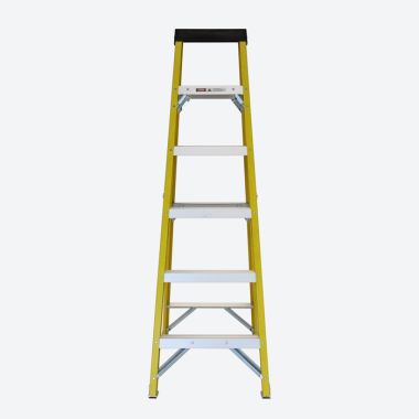 Six Tread Fibreglass Step Ladder