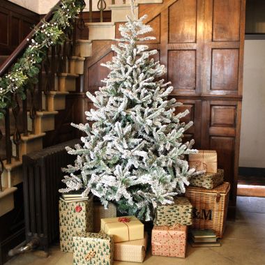 7ft Snowy Liberty Spruce Artificial Christmas Tree