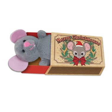 Christmas Mouse in a Matchbox