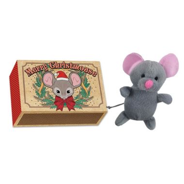 Christmas Mouse in a Matchbox