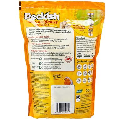 Peckish Daily Goodness Suet Nuggets Pouch – Pack of 100