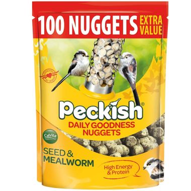 Peckish Daily Goodness Suet Nuggets Pouch – Pack of 100