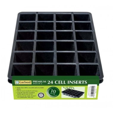 Garland Premium 24 Cell Inserts 2 Pack 