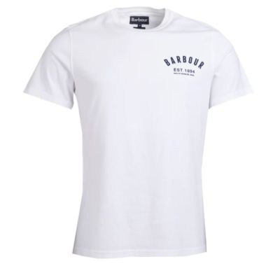 Barbour Men's Preppy T-Shirt - White