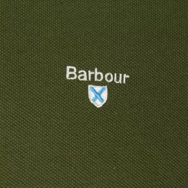 Barbour Men's Sports Polo - Rifle Green