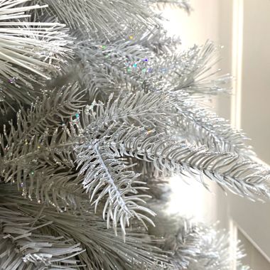 7ft Premier Deluxe Silver Tipped Fir Artificial Christmas Tree