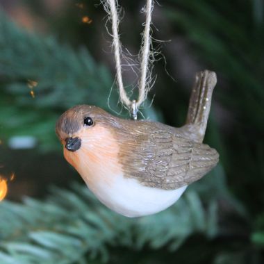 Robin Christmas Decoration - 5cm